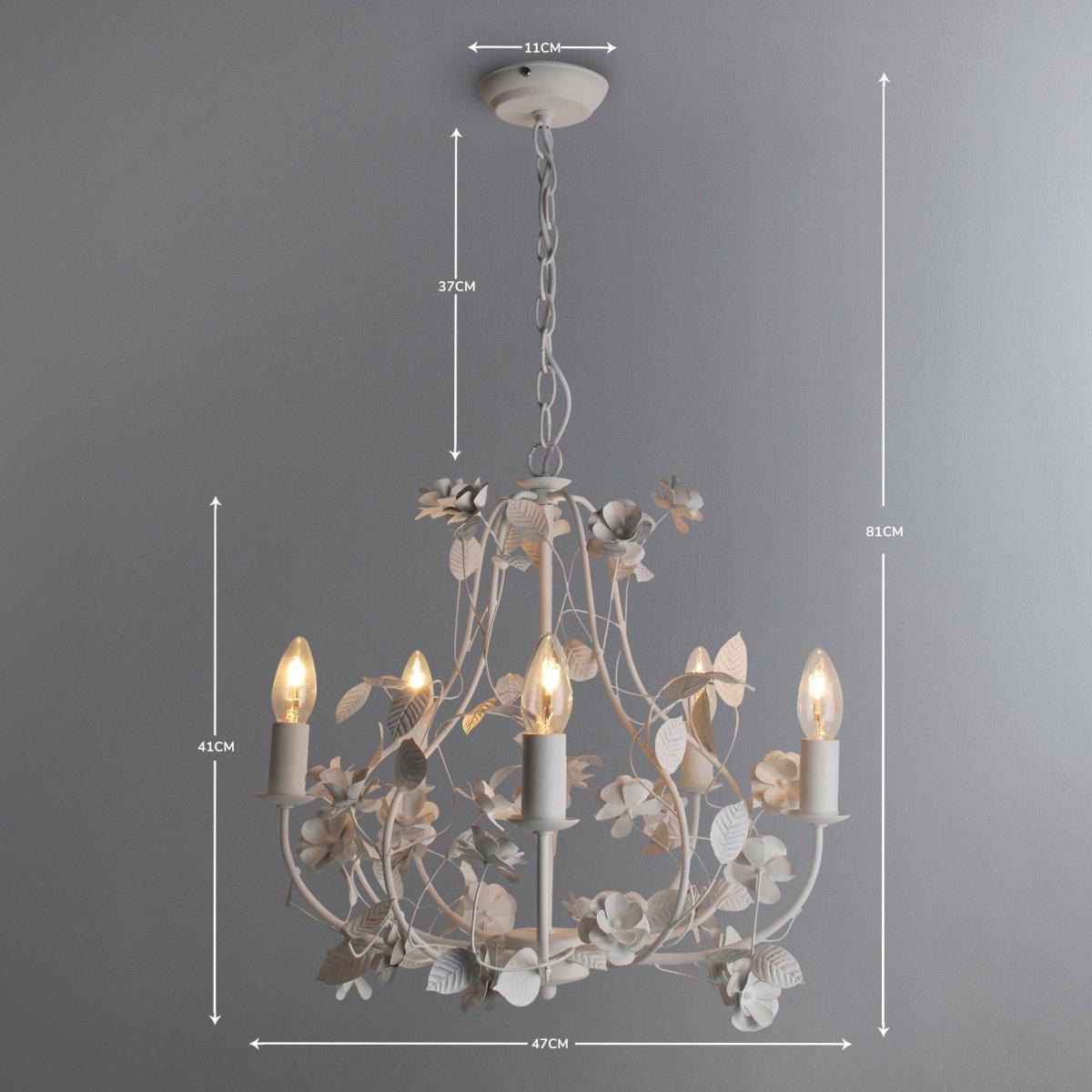 Samsun Chateau Cream Chandelier Cream – image 5