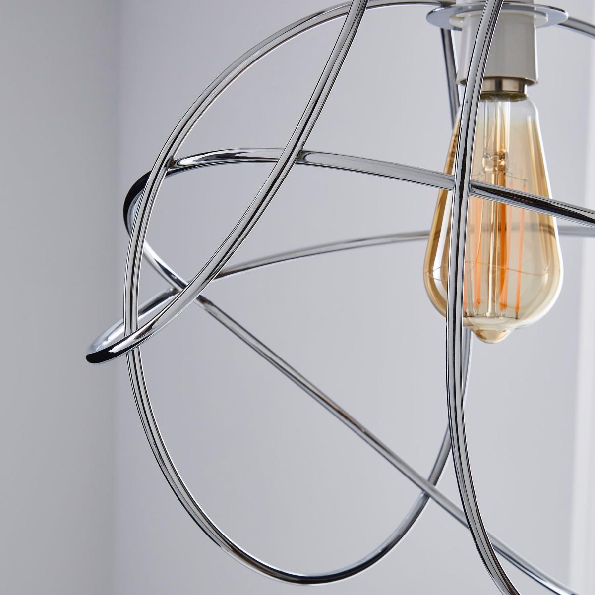 Marlow Easy Fit Pendant Chrome Chrome – image 3
