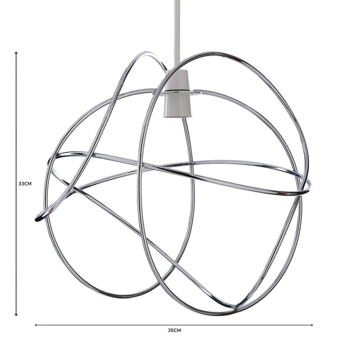 Marlow Easy Fit Pendant Chrome Chrome – image 7