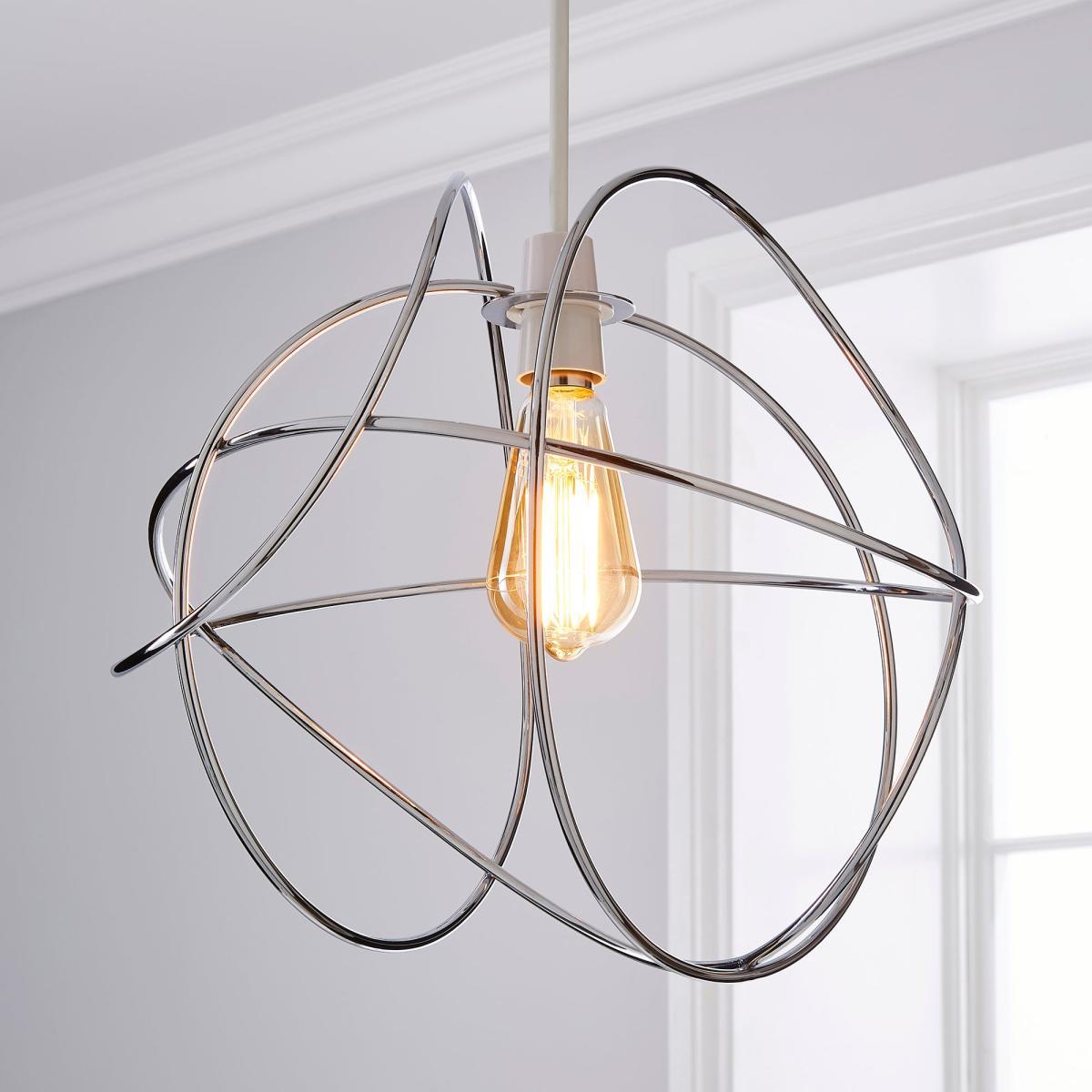 Marlow Easy Fit Pendant Chrome Chrome – image 1