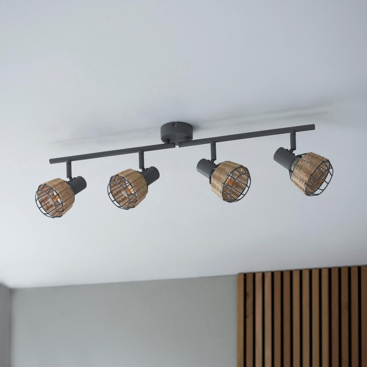 Ohio 4 Light Grey Spotlight Bar Grey – image 2