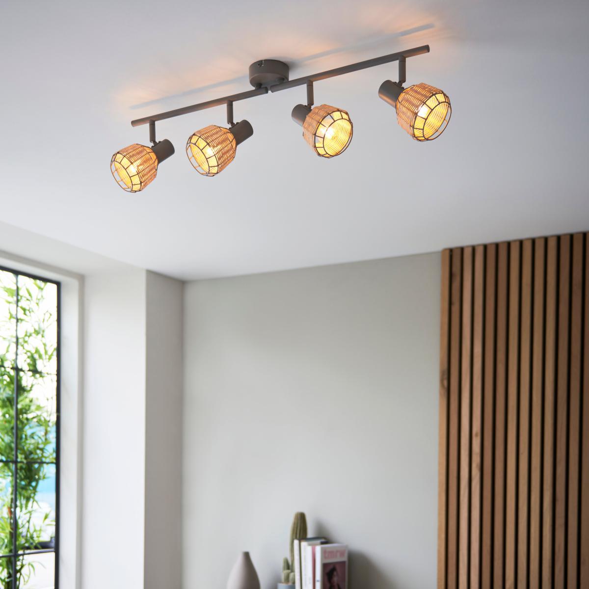 Ohio 4 Light Grey Spotlight Bar Grey – image 3