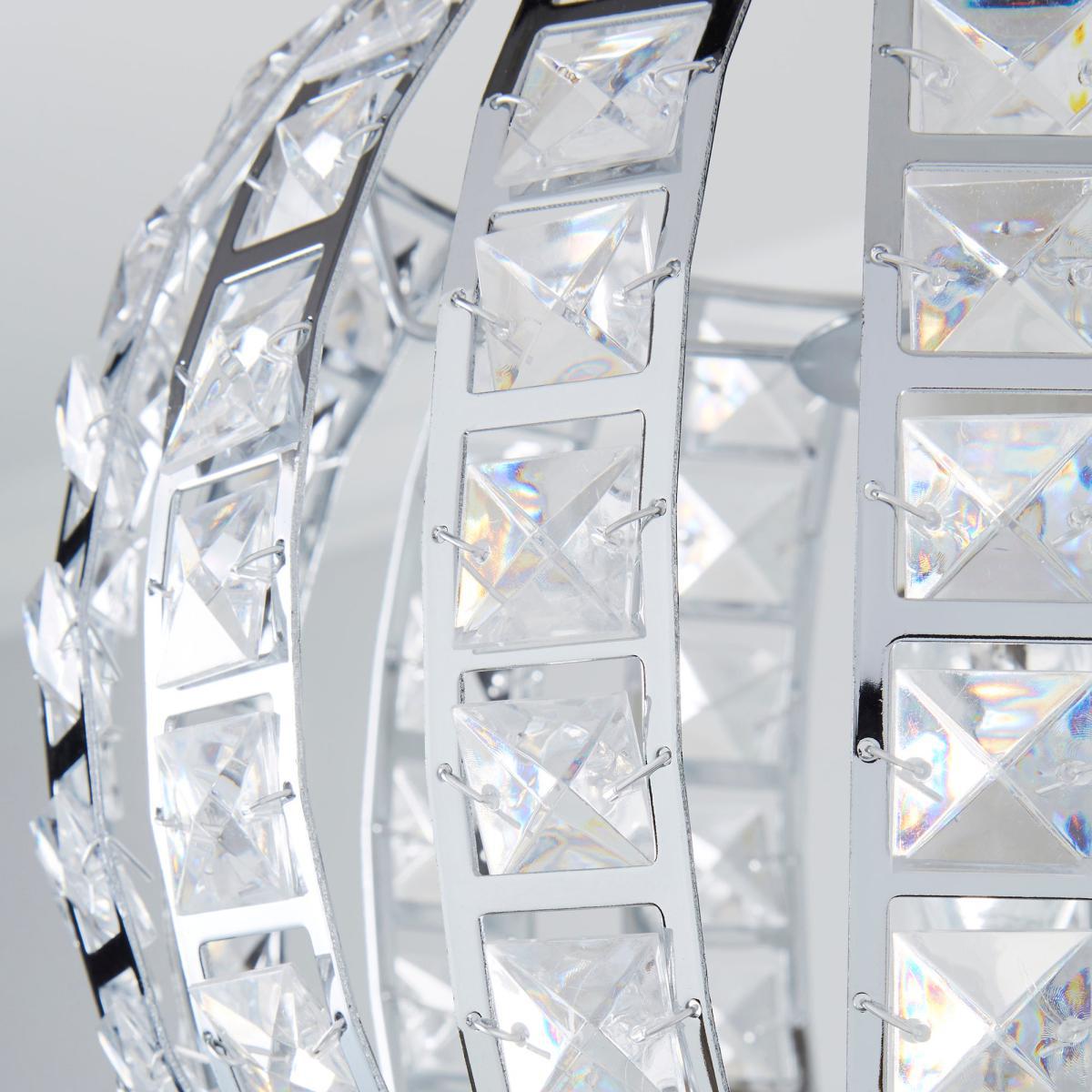 West End Chrome Easy Fit Pendant Silver – image 3
