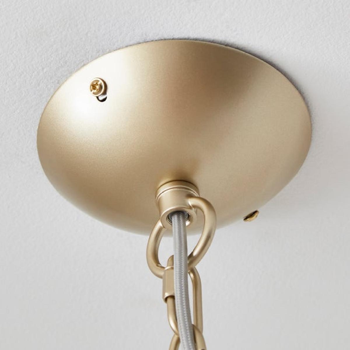 Shelby Ribbed Frosted Pendant Light – image 4