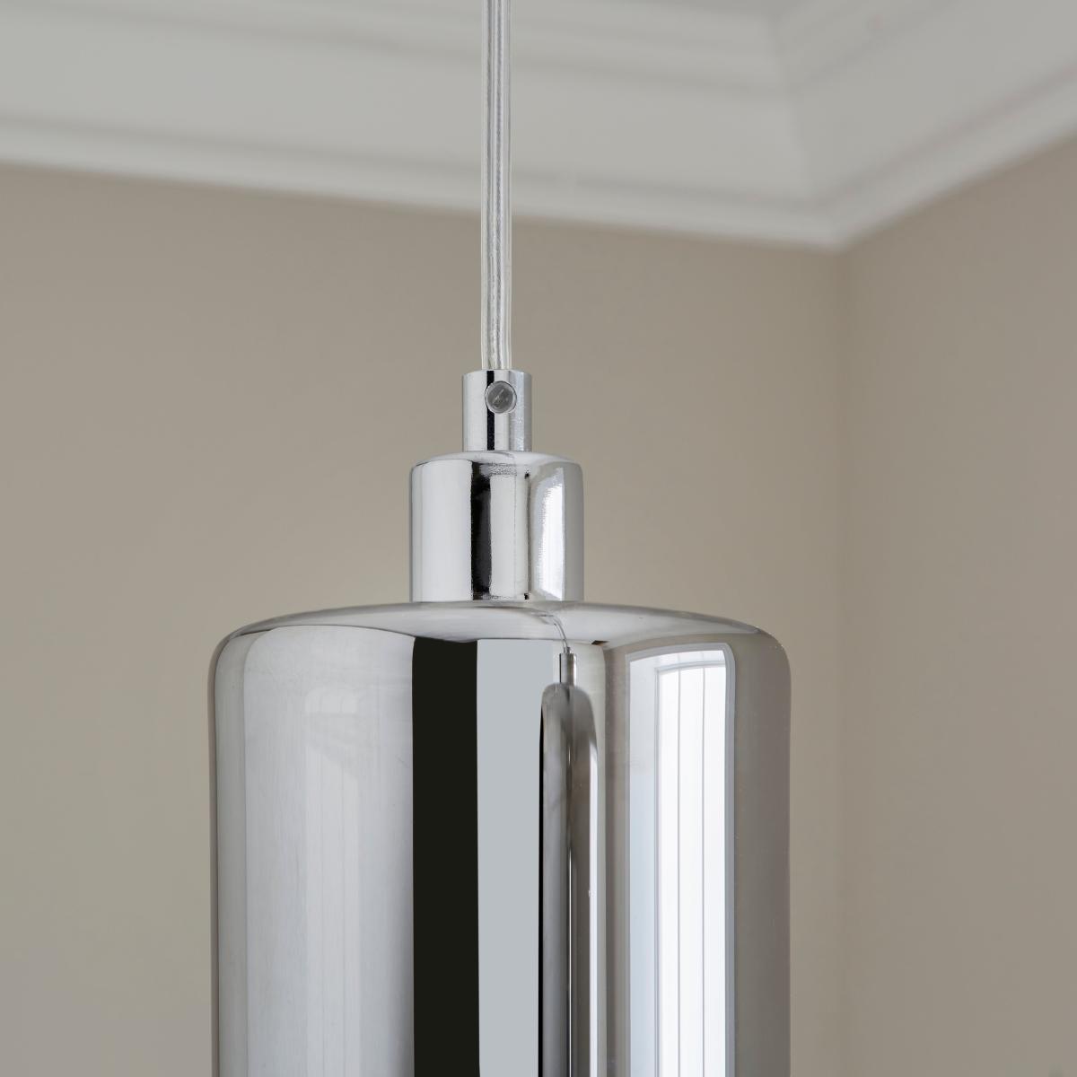 Erin 3 Light Cluster Ceiling Fitting Grey – image 3
