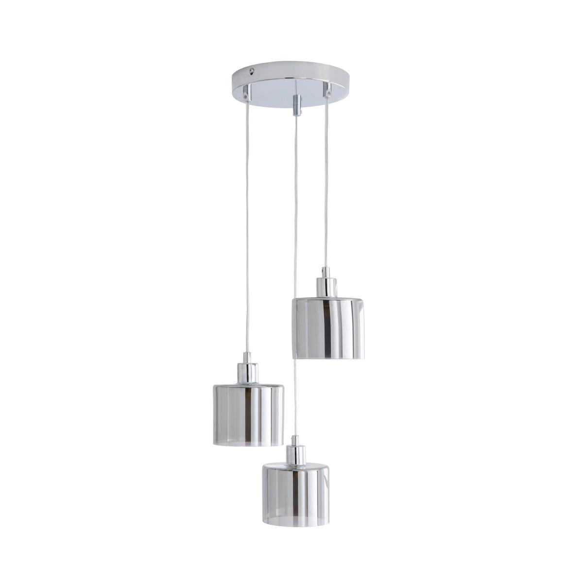 Erin 3 Light Cluster Ceiling Fitting Grey – image 5