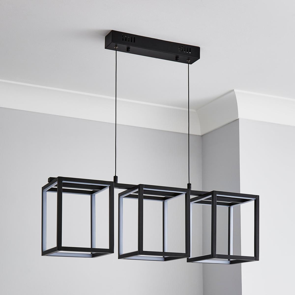 Depere 3 Light Black Ceiling Fitting Black – image 2
