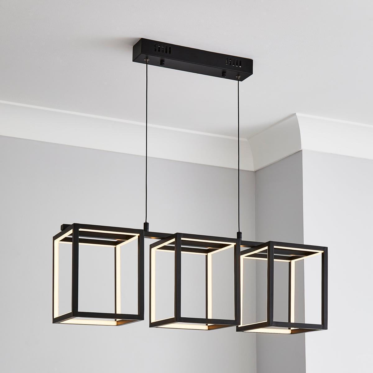 Depere 3 Light Black Ceiling Fitting Black – image 1