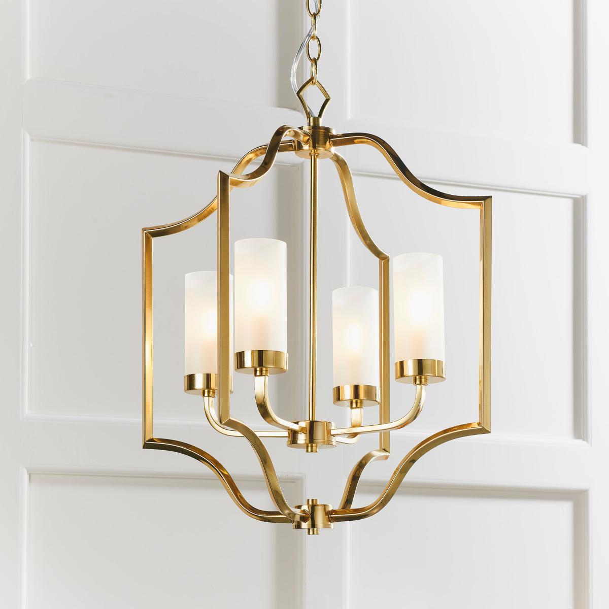 Vogue Edrea 4 Light Ceiling Fitting Brass Yellow – image 3