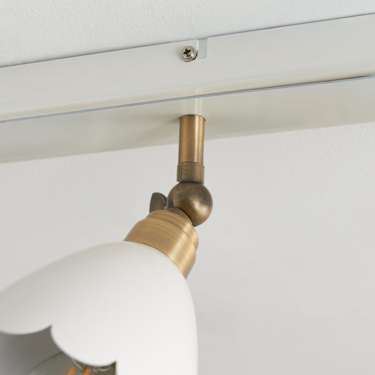 Remi Scalloped 4 Light Adjustable Spotlight Bar – image 3