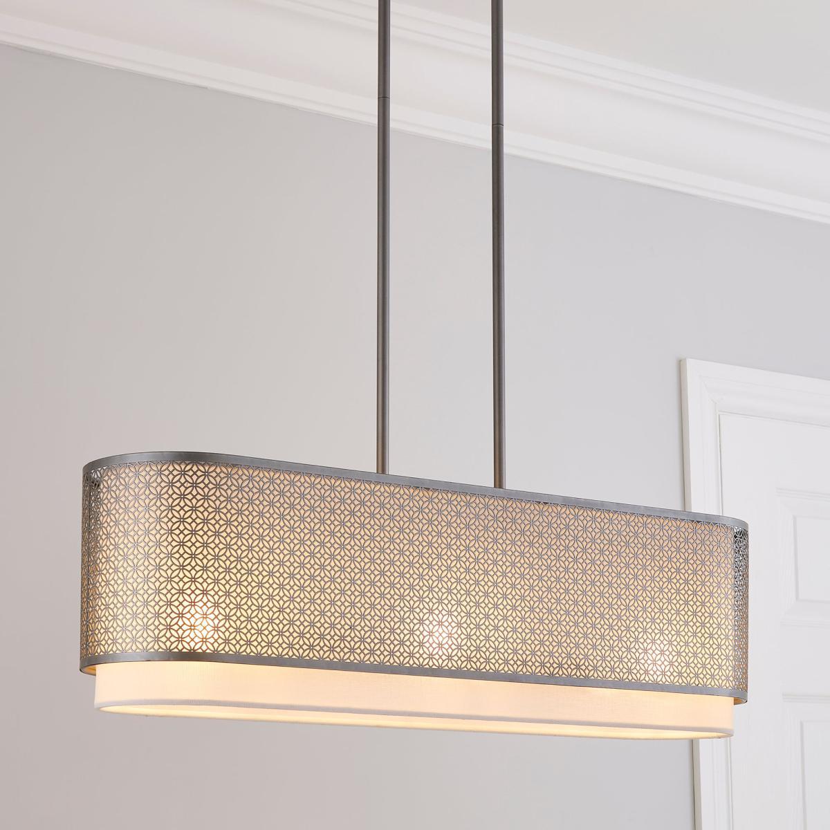 Vienna Diner Ceiling Fitting Pewter – image 1