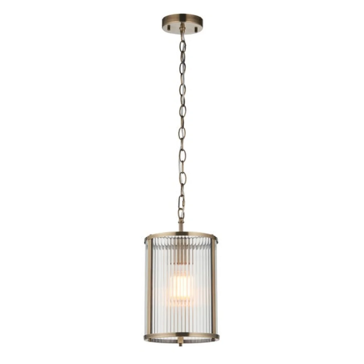 Vogue Hadley Ribbed Adjustable Pendant Light – image 5