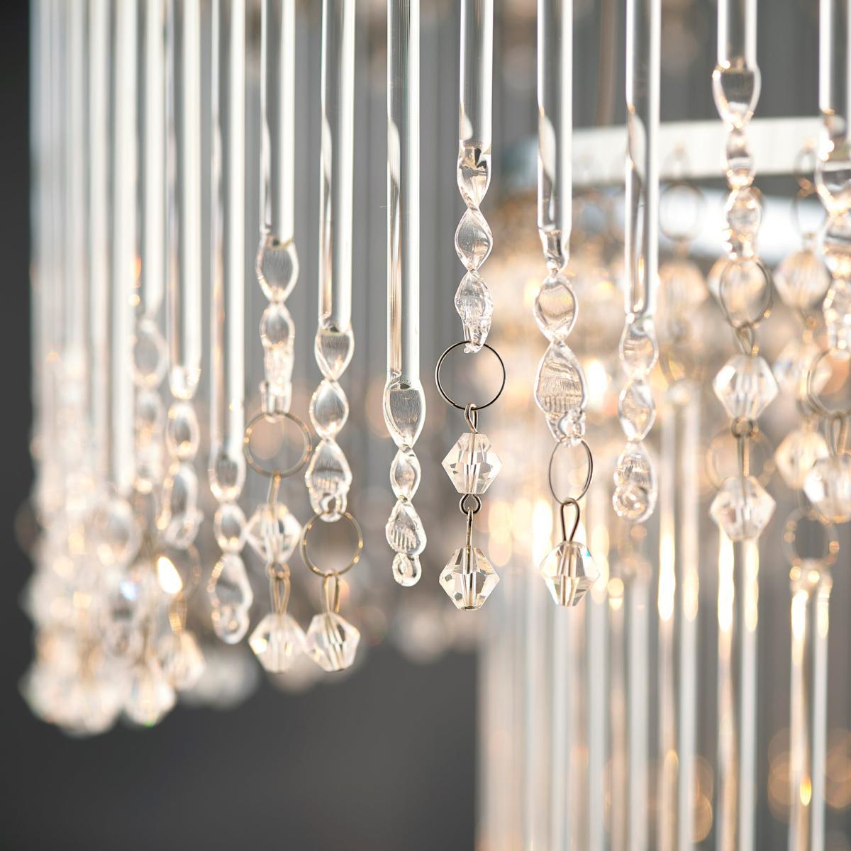 Vogue Camille 24 Light 73cm Chandelier Chrome – image 3