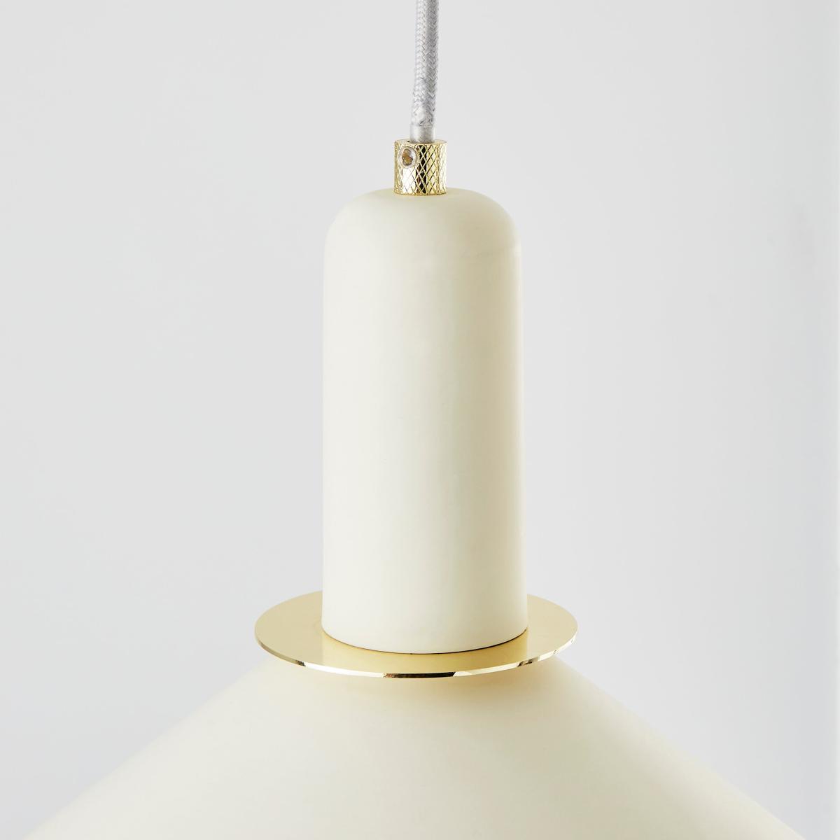 Corben 1 Light Pendant Ceiling Fitting Gold – image 3