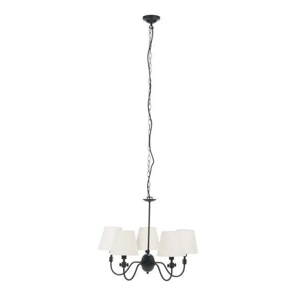 Pacific Lifestyle Ari Metal Curved 5 Arm Pendant Fitting – image 9