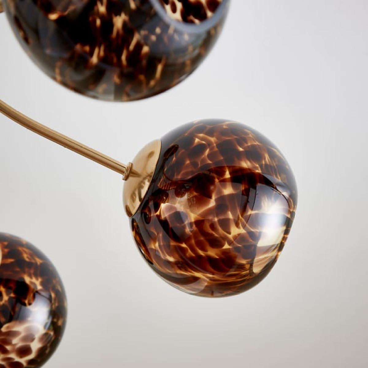 Kira 6 Light Tortoiseshell Ceiling Light – image 4