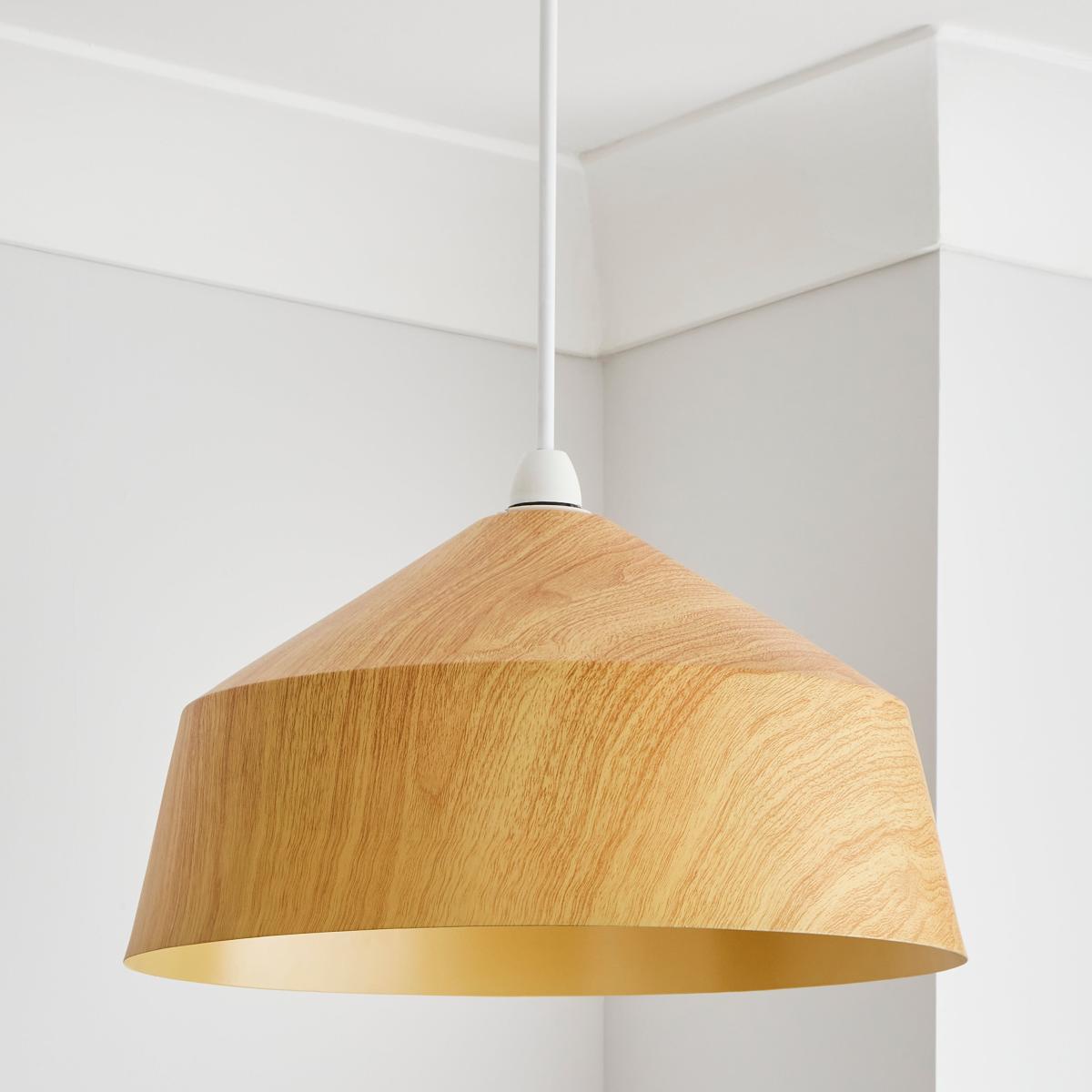 Elements Sunds Easyfit Pendant Shade 40cm Light Wood – image 2