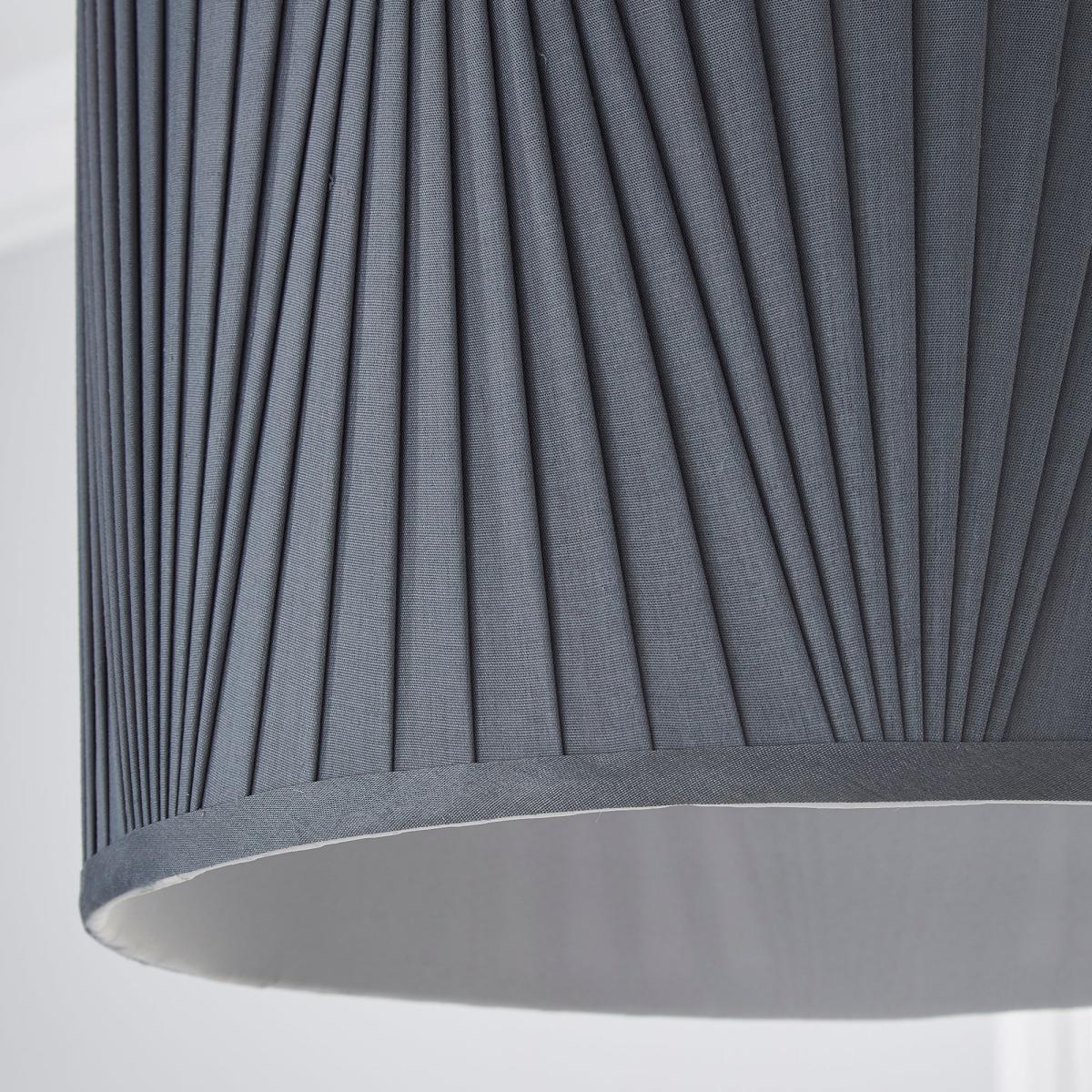 Eliza V Pleat 35cm Drum Shade White – image 4