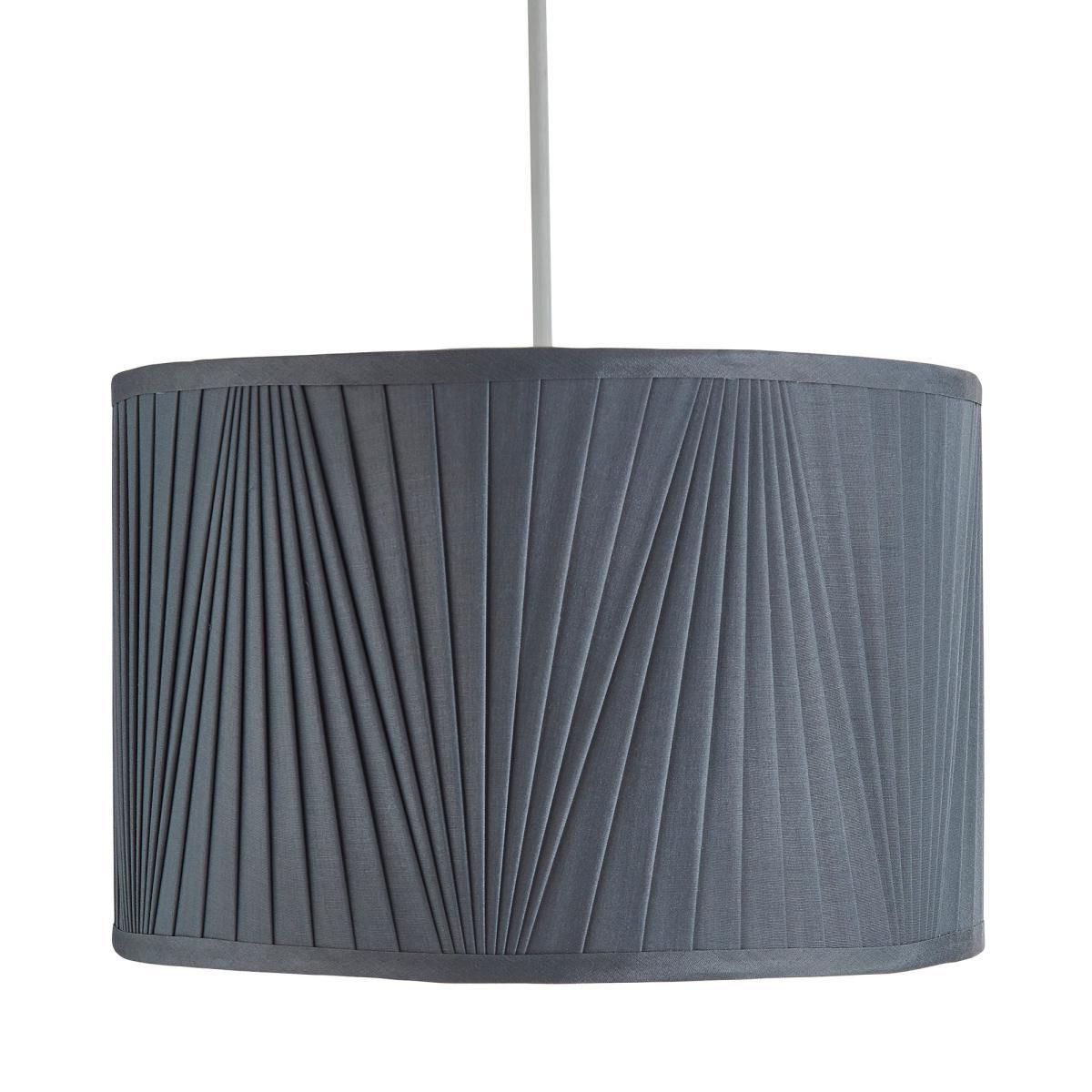 Eliza V Pleat 35cm Drum Shade White – image 6