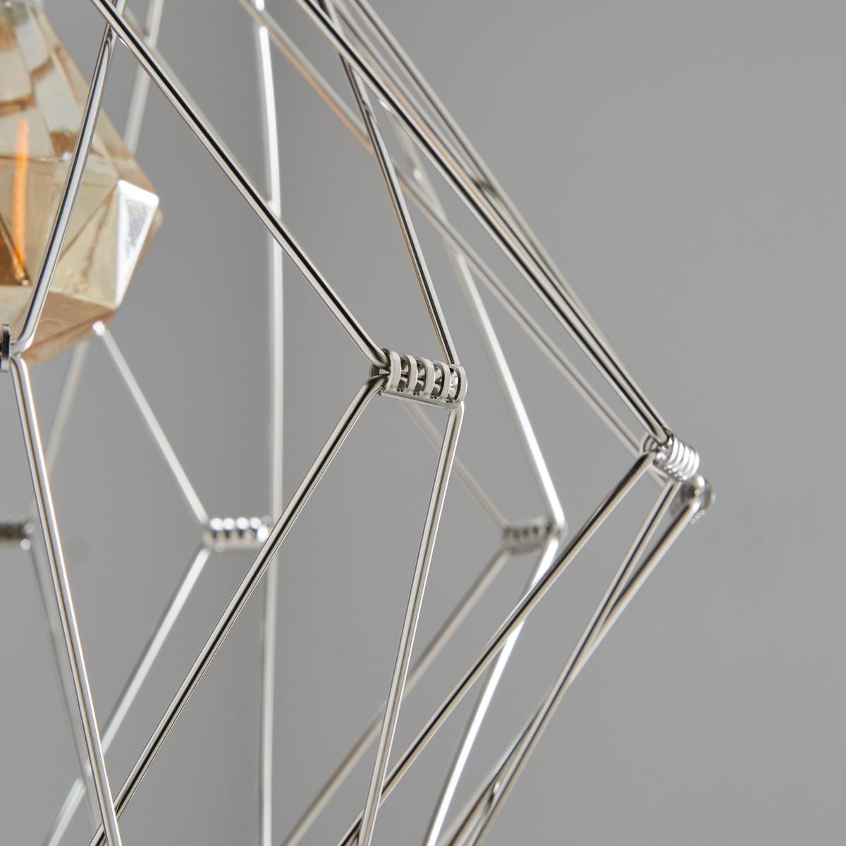 Frances Easy Fit Pendant Shade Silver – image 3