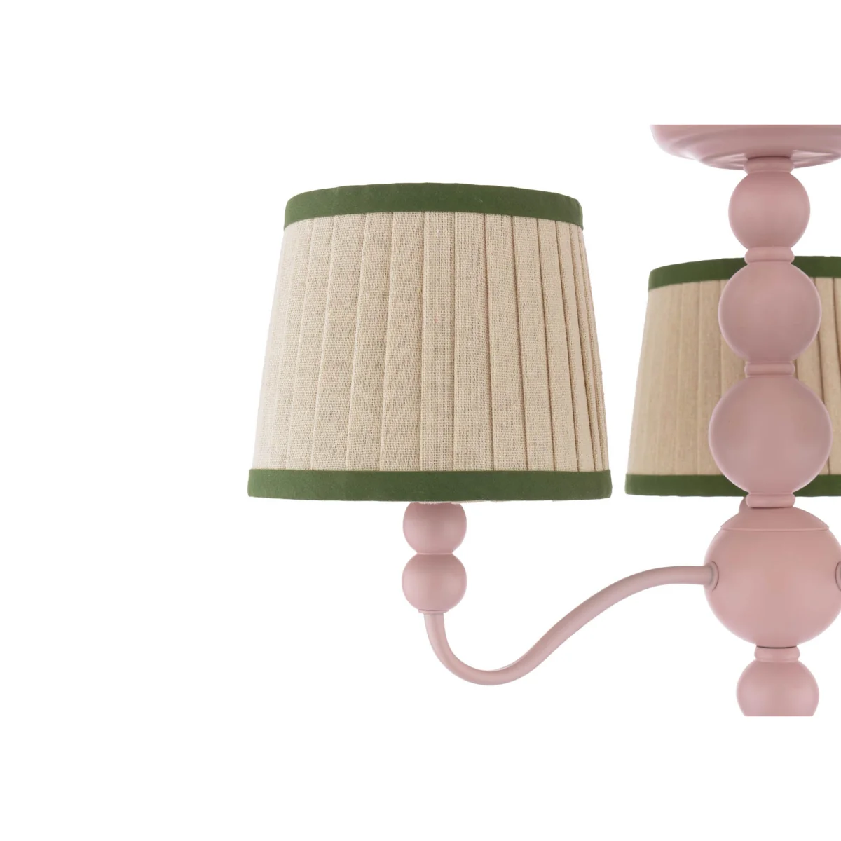 Joules - Harewood Wooden 3 Light Semi Flush Ceiling Light – image 4