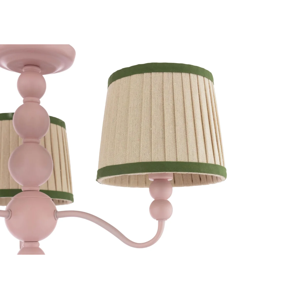 Joules - Harewood Wooden 3 Light Semi Flush Ceiling Light – image 5