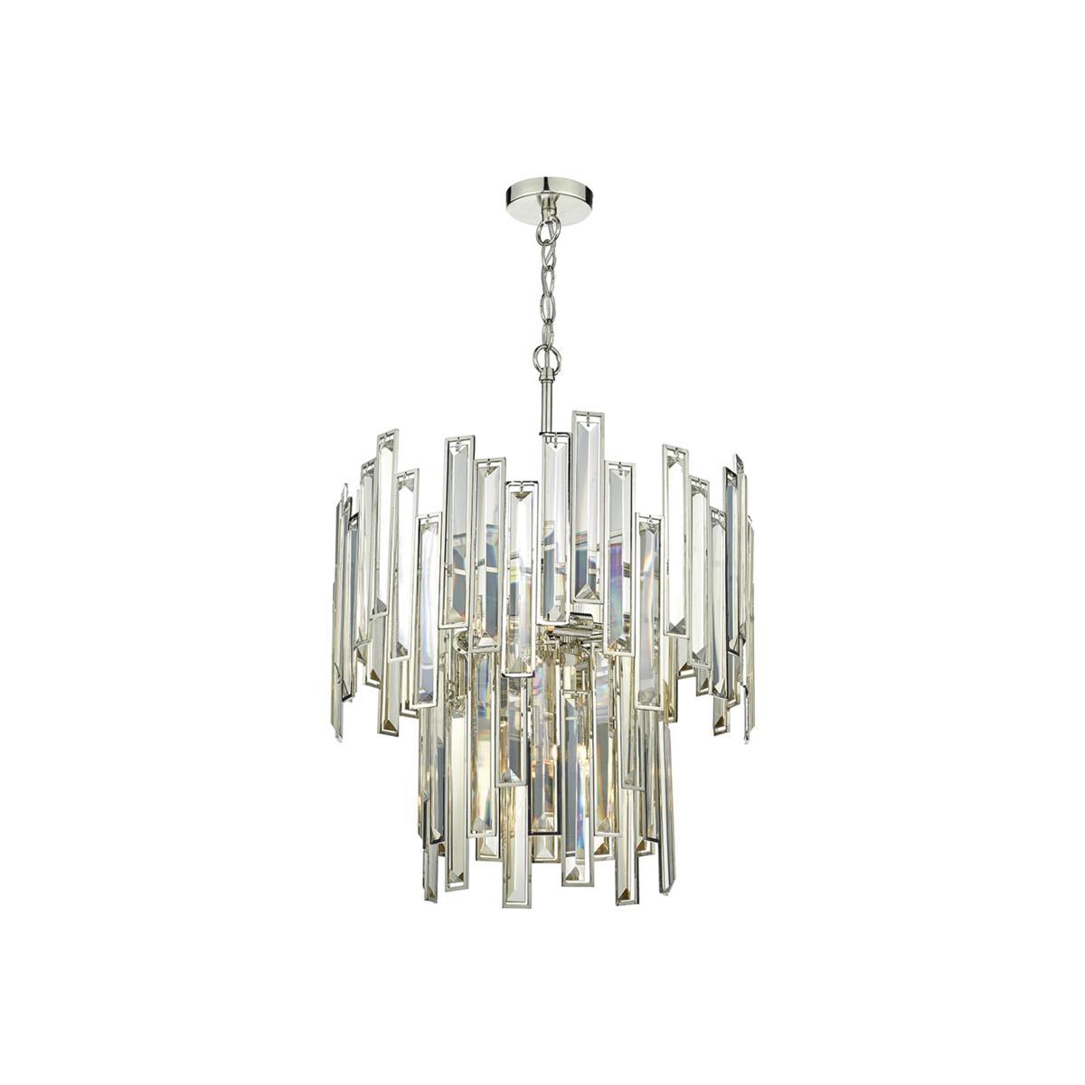 Edie 6 Light Pendant - Clear – image 1