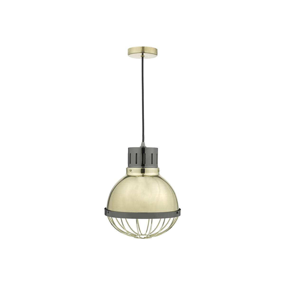 Nio 1 Light Pendant Ceiling Light - Gold – image 1