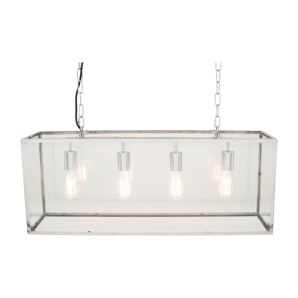 Llewellyn Silver 4 Pendant Light – image 1