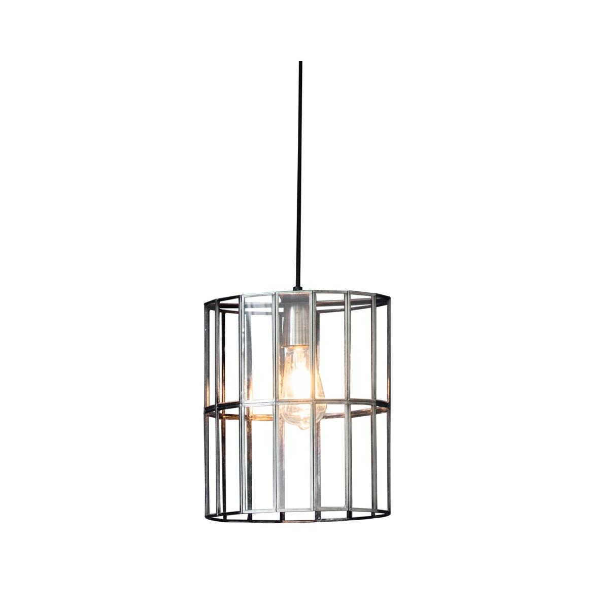Glass & Chrome Pendant Light - Bordner – image 4