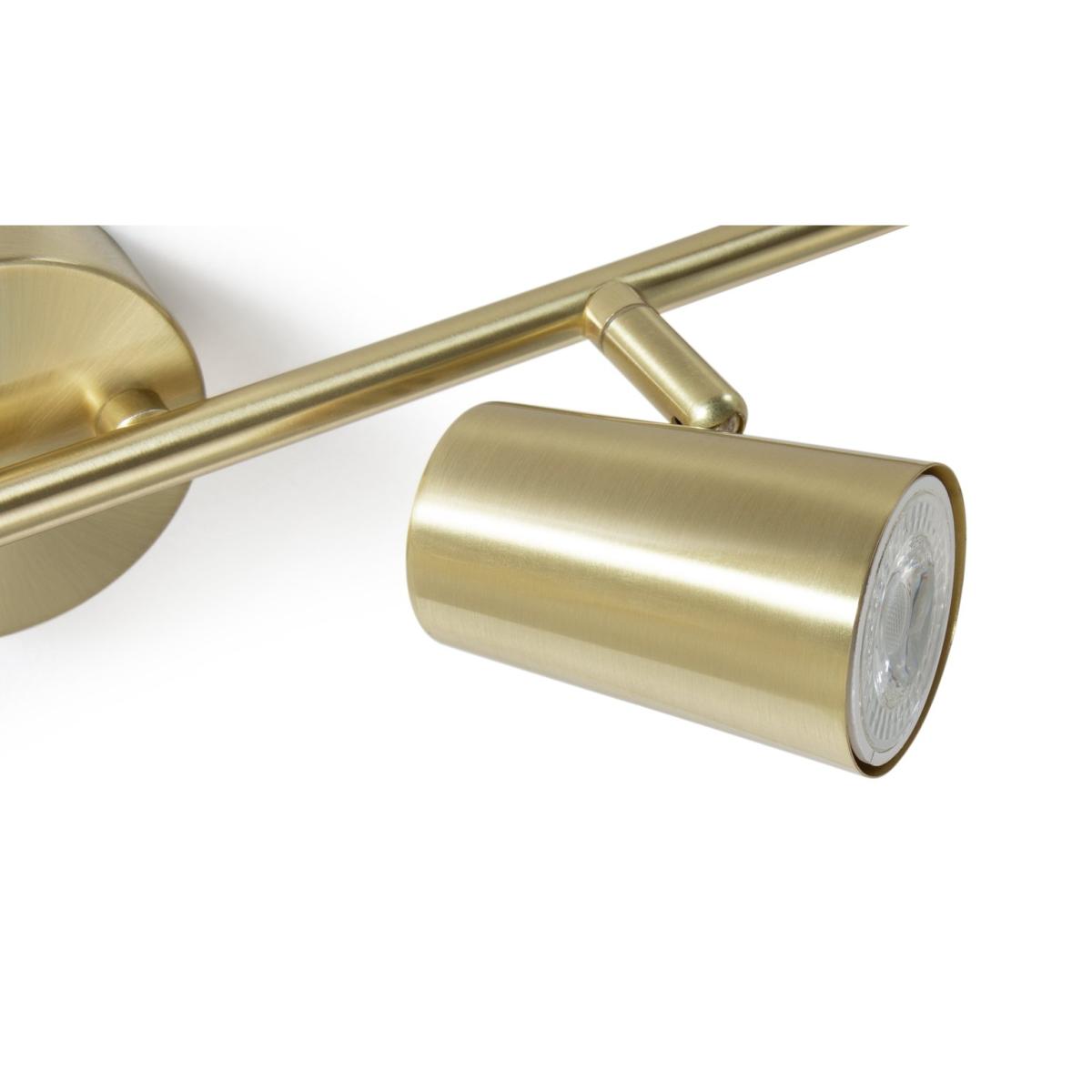 Habitat Este 4 Light Spot light - Brass – image 3
