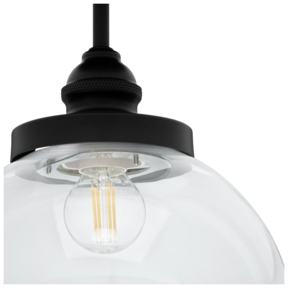 Habitat Globe Metal Bathroom Pendant Light - Black – image 8
