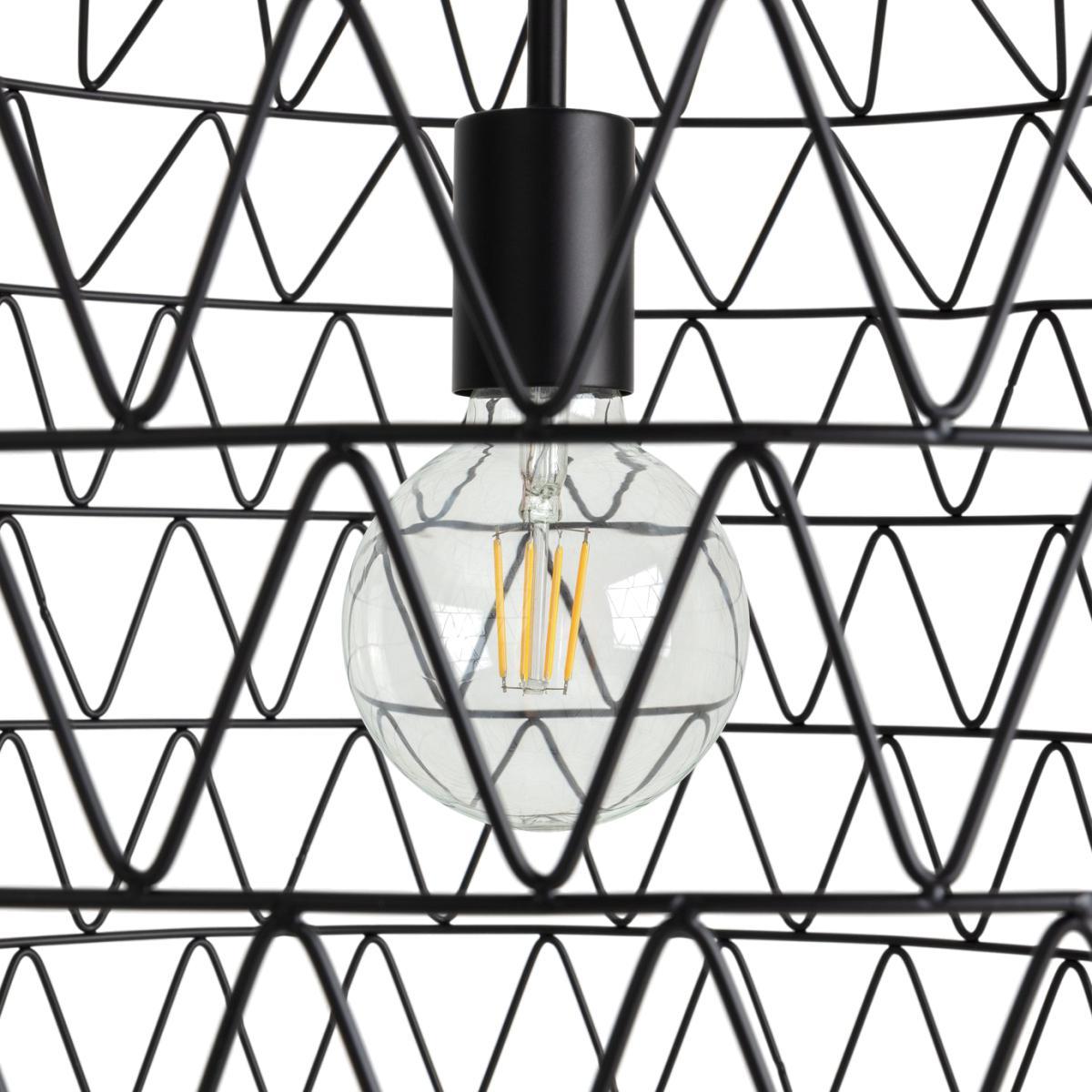 Habitat Moore Ceiling Light - Black – image 1