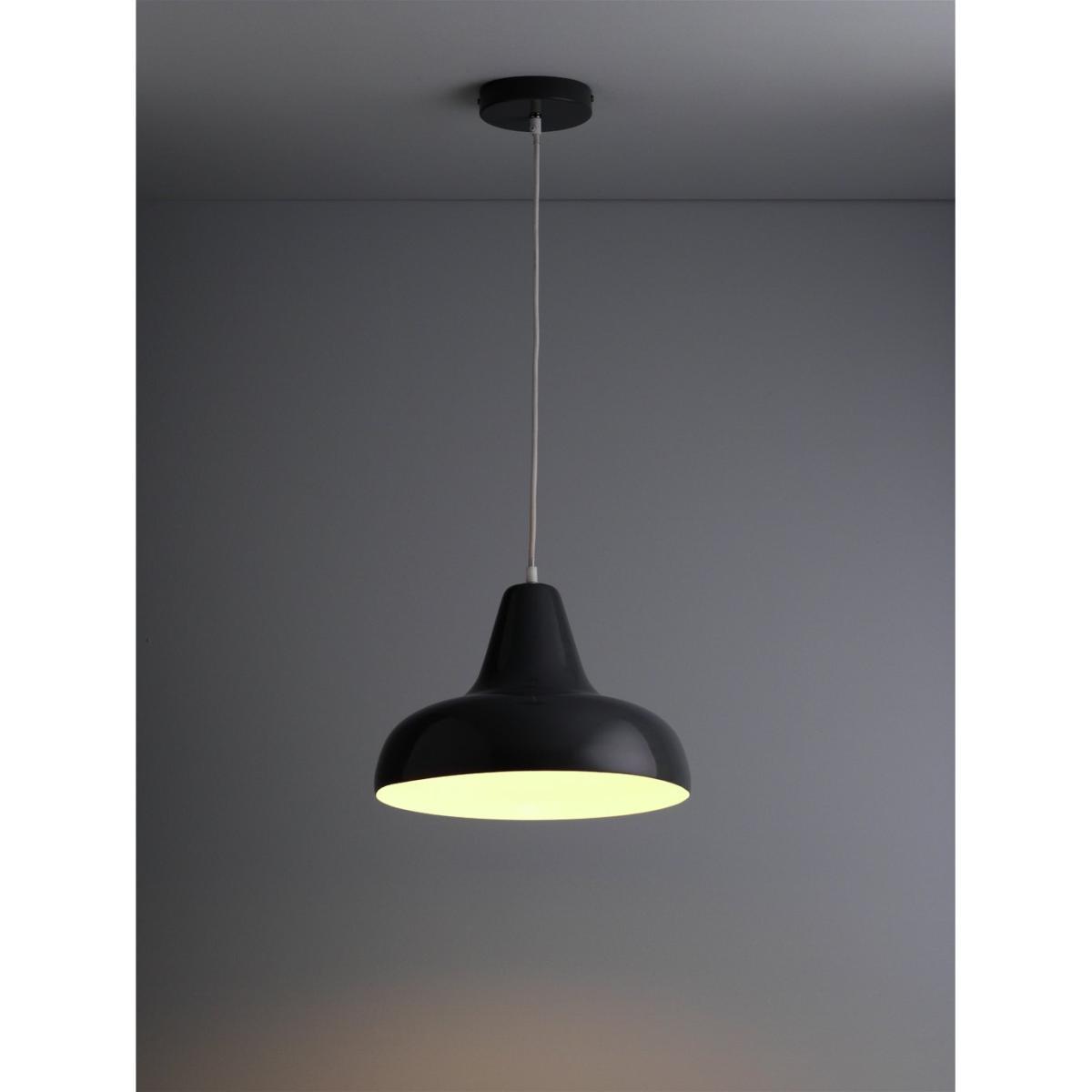 Habitat Aerial Spun Aluminium Pendant Light - Grey – image 2
