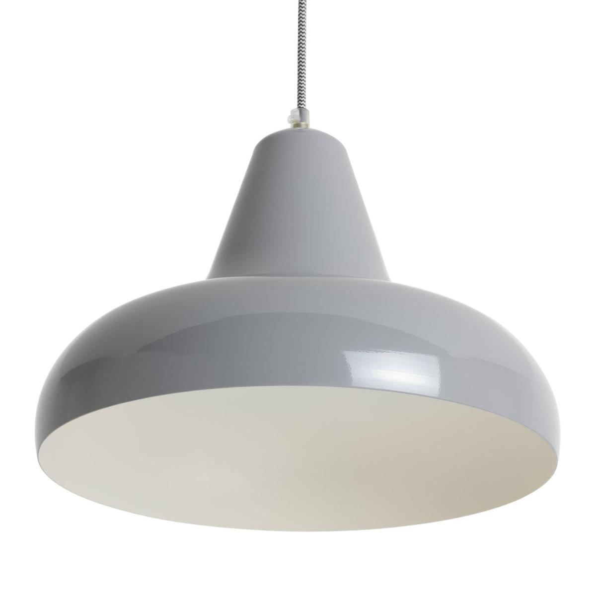 Habitat Aerial Spun Aluminium Pendant Light - Grey – image 3
