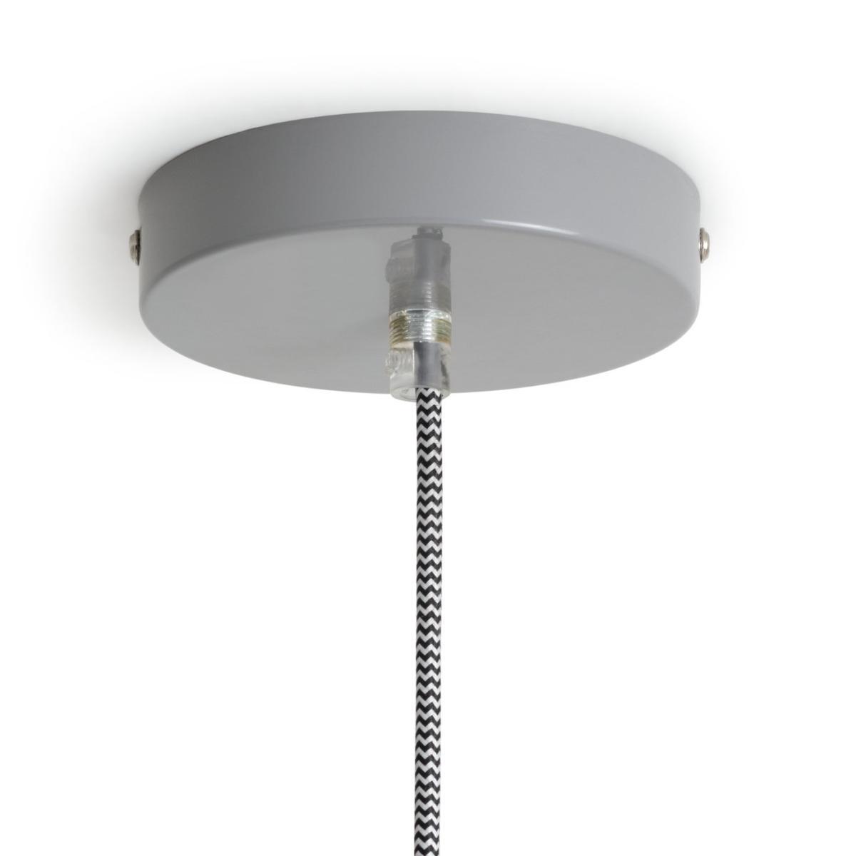 Habitat Aerial Spun Aluminium Pendant Light - Grey – image 4
