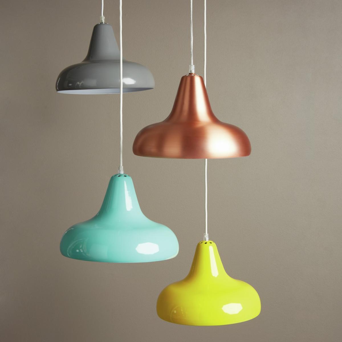 Habitat Aerial Spun Aluminium Pendant Light - Grey – image 5