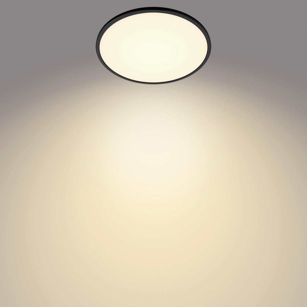 Philips Super Slim Flush to Ceiling Light - Black – image 3
