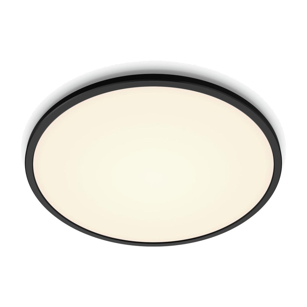 Philips Super Slim Flush to Ceiling Light - Black – image 1