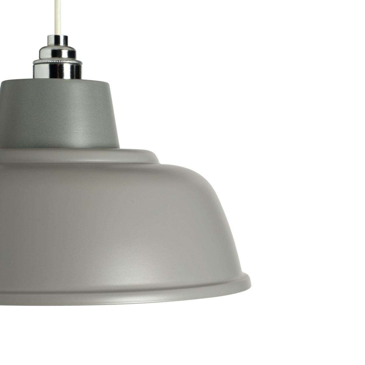 Habitat Core Metal Pendant Shade - Flint Grey – image 3