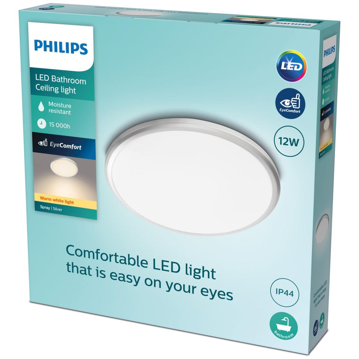Philips Spray Bathroom Luminaire Flush To Ceiling Light – image 5