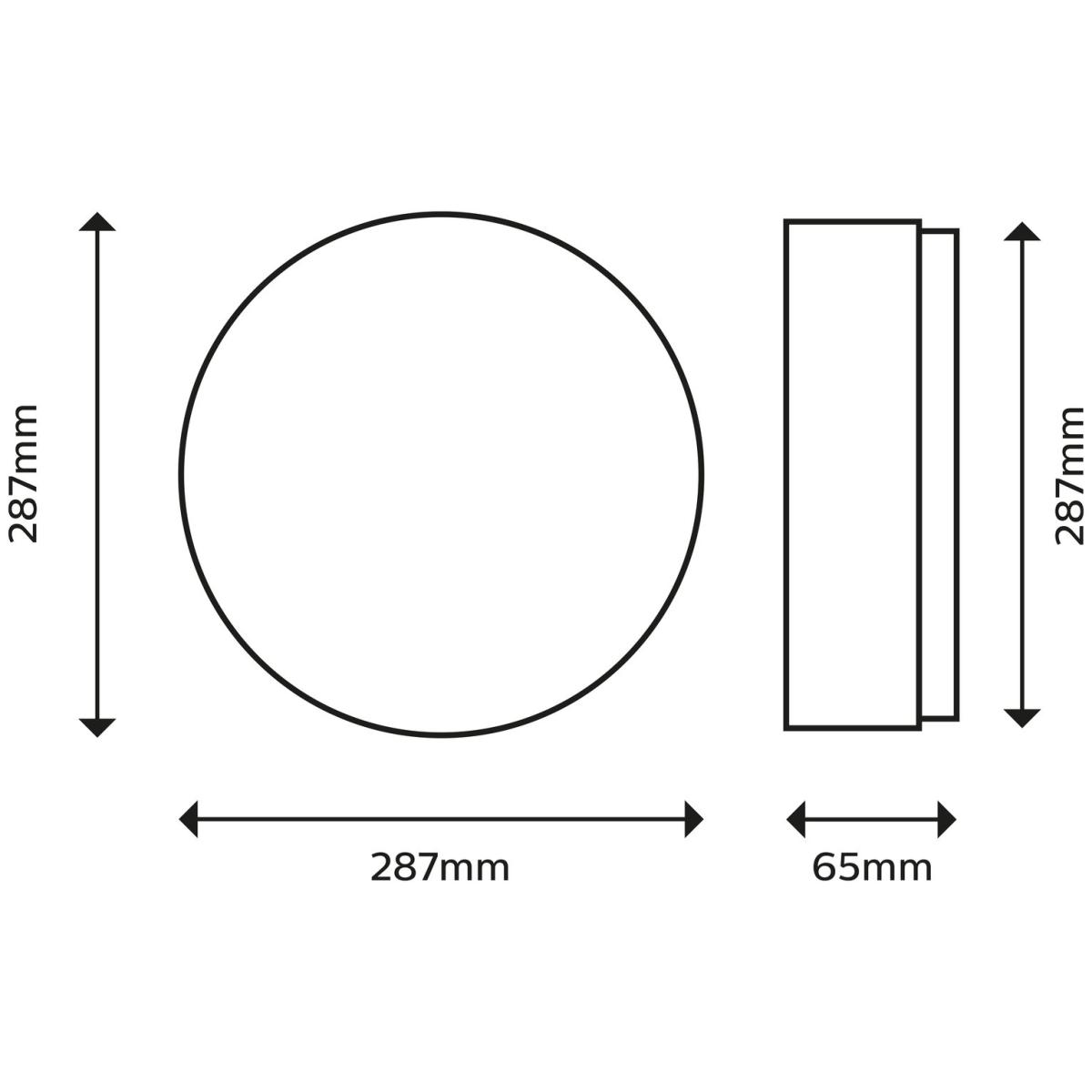 Philips Spray Bathroom Luminaire Flush To Ceiling Light – image 6