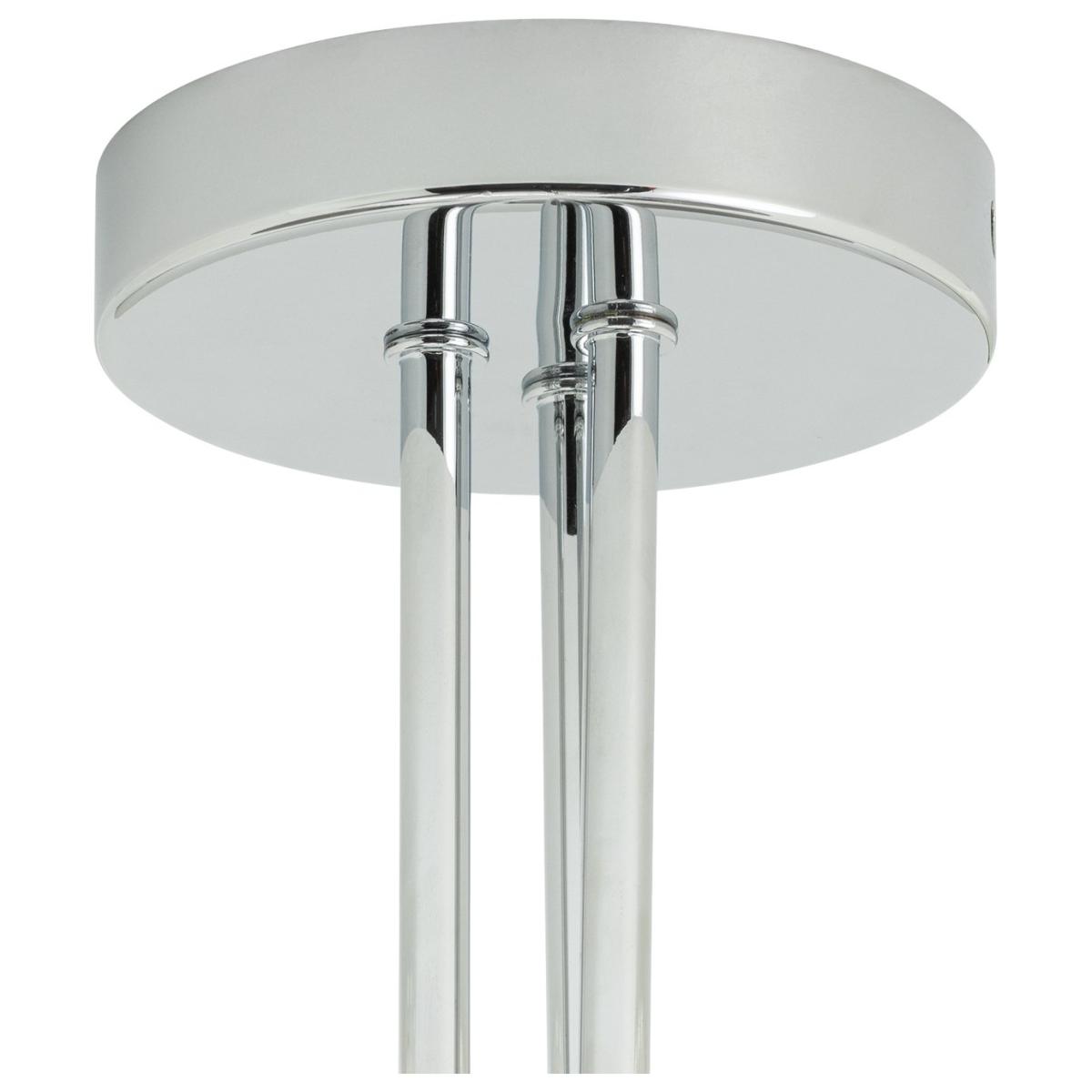 Habitat Ombre Glass 3 Light Flush to Ceiling Light - Chrome – image 6