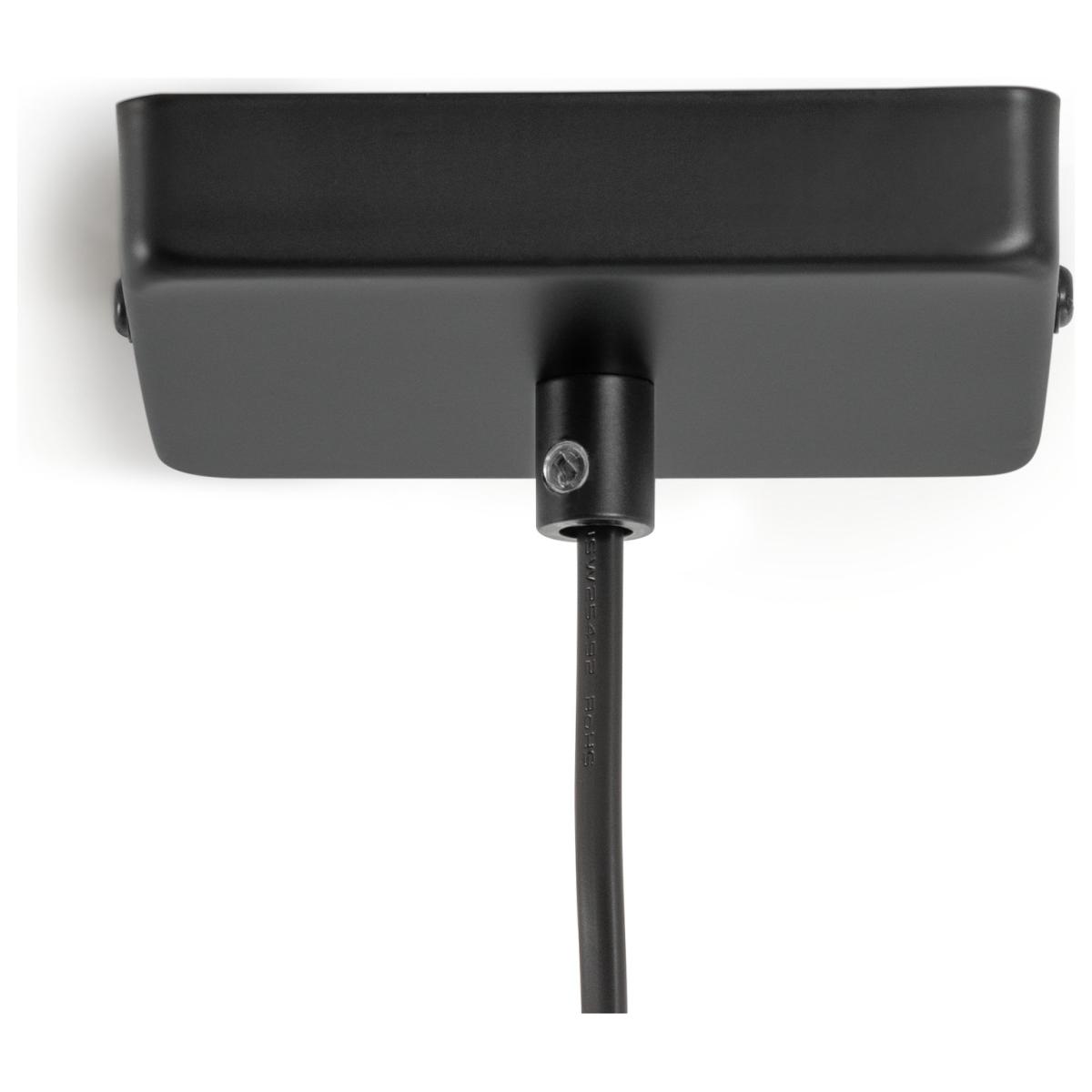 Habitat Carriage Metal Pendant Light - Matt Black – image 5