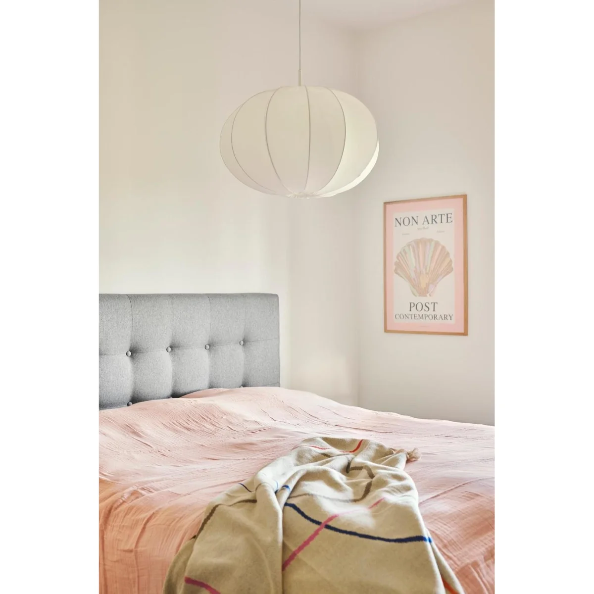 Nordlux Aeron 60 Fabric Pendant Light - White – image 4