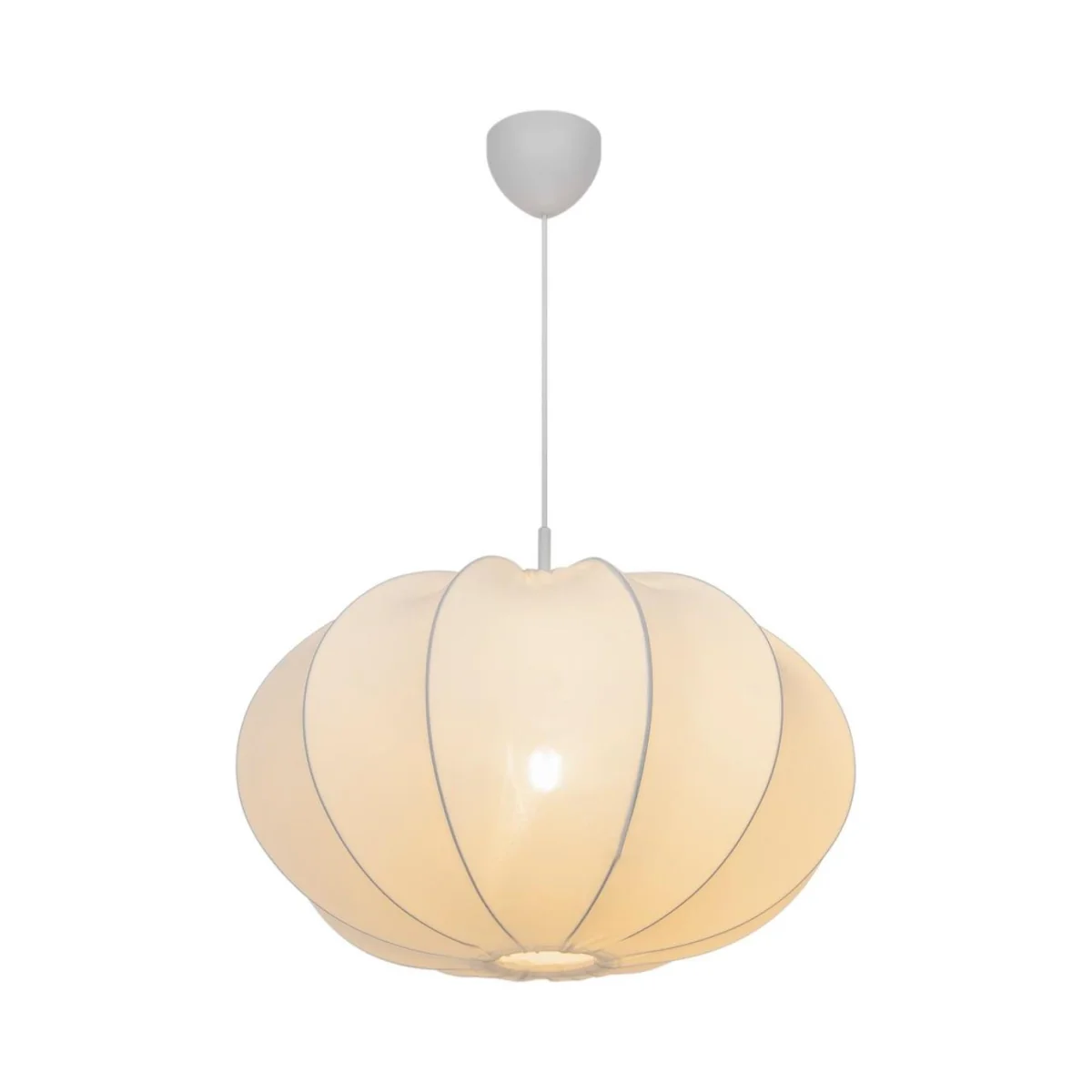 Nordlux Aeron 60 Fabric Pendant Light - White – image 5