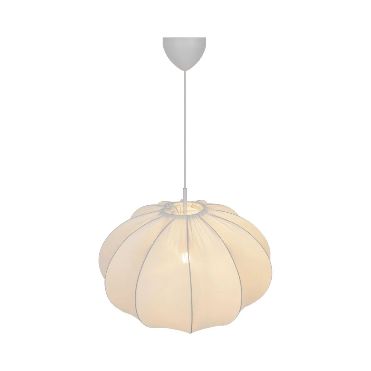 Nordlux Aeron 60 Fabric Pendant Light - White – image 7