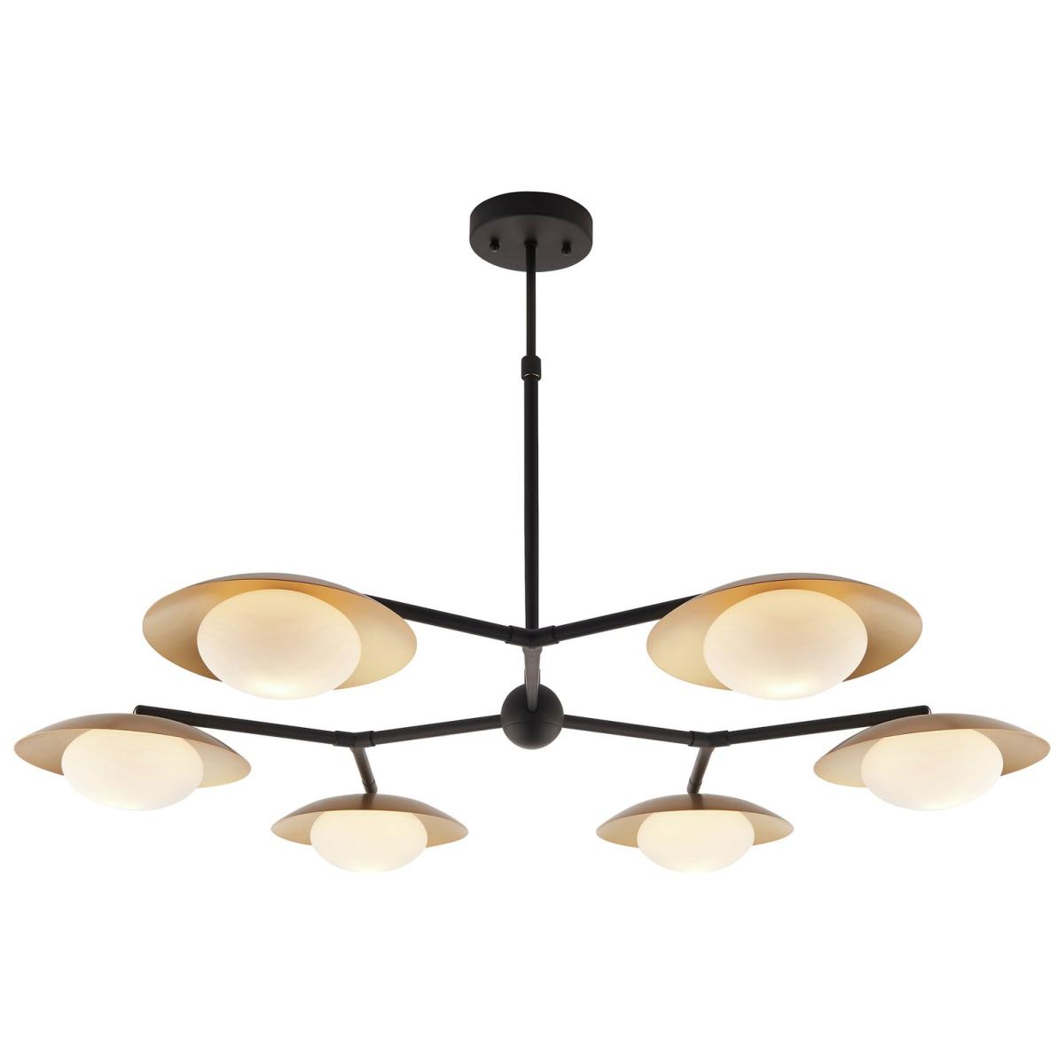 Shore Light Balser Metal 6 Light Flush Ceiling Light - Brass – image 2
