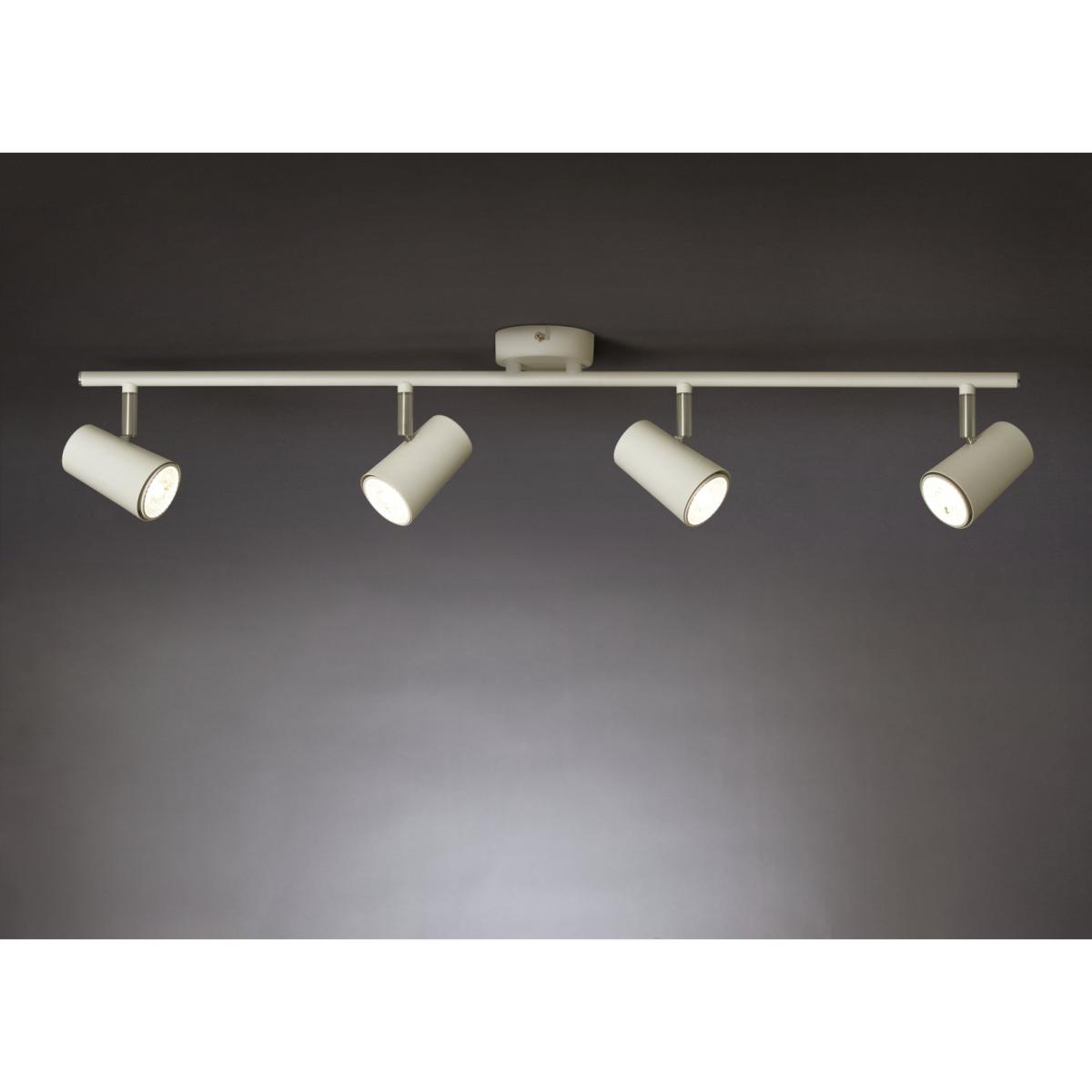 Habitat Spotlight 4 Light Bar - Matt White – image 2