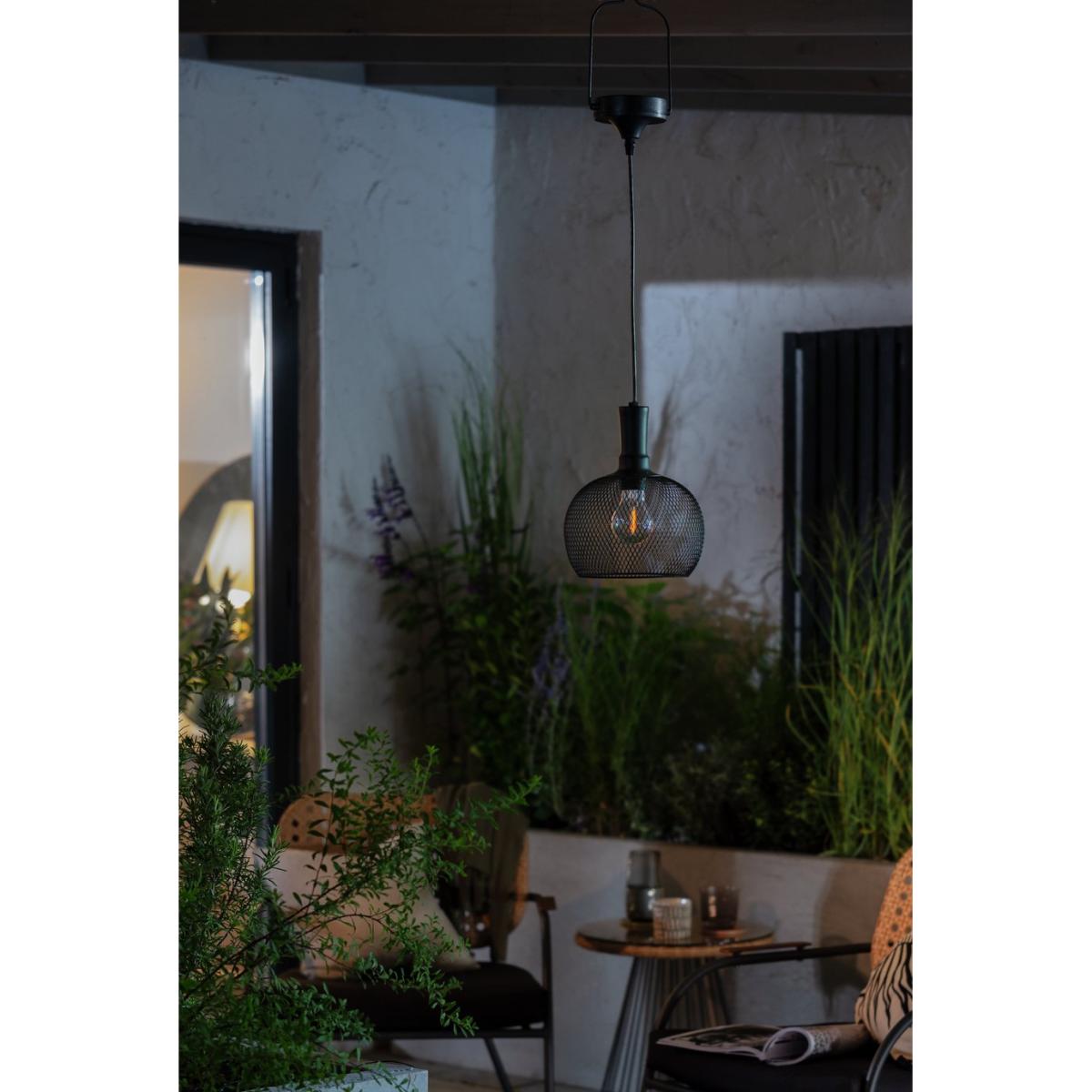 Habitat Hanging Solar Pendant Light Filament Bulb – image 2